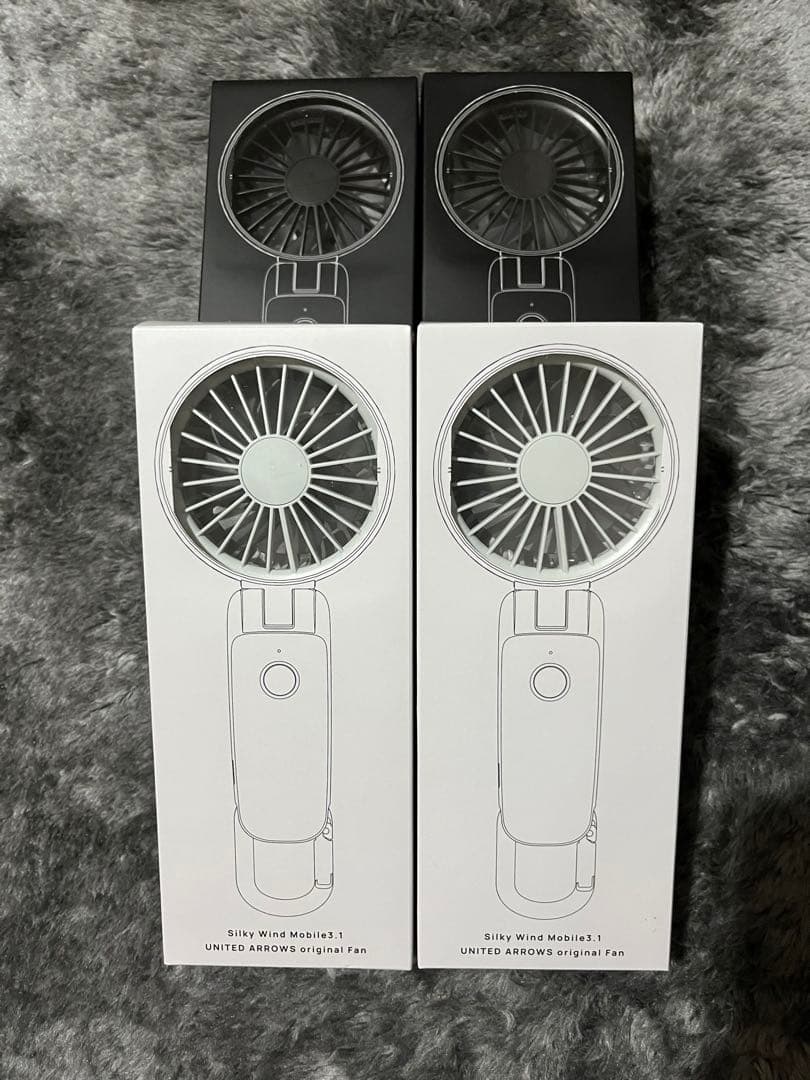 リズム ハンディファン RHYTHM UNITED ARROWS 4個セット