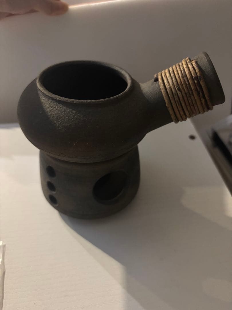 山崎さおり　茶香炉　ミニ焙烙　作家物　茶道具