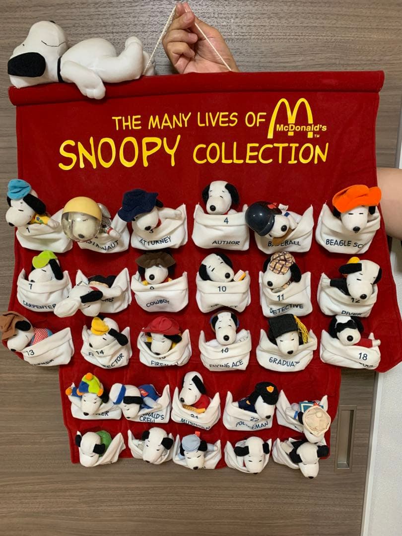 マクドナルド　スヌーピー ぬいぐるみ コレクション 28体
