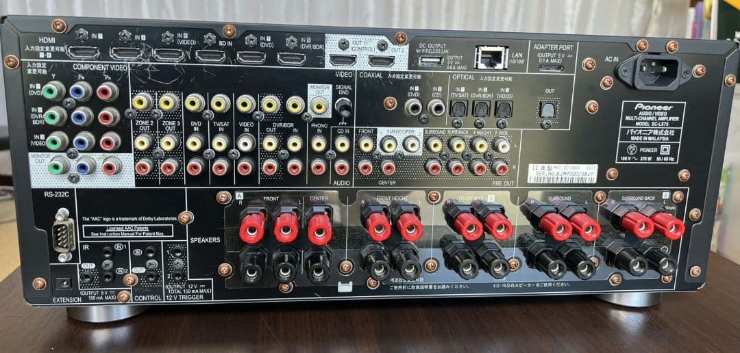 パイオニア avアンプ　 SC-LX75