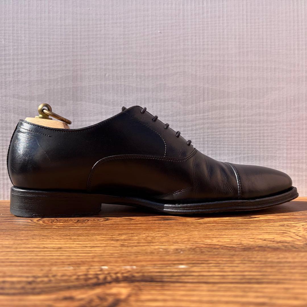 ジャランスリウァヤ ストレートチップ 26.5cm ブラック 内羽根 革靴