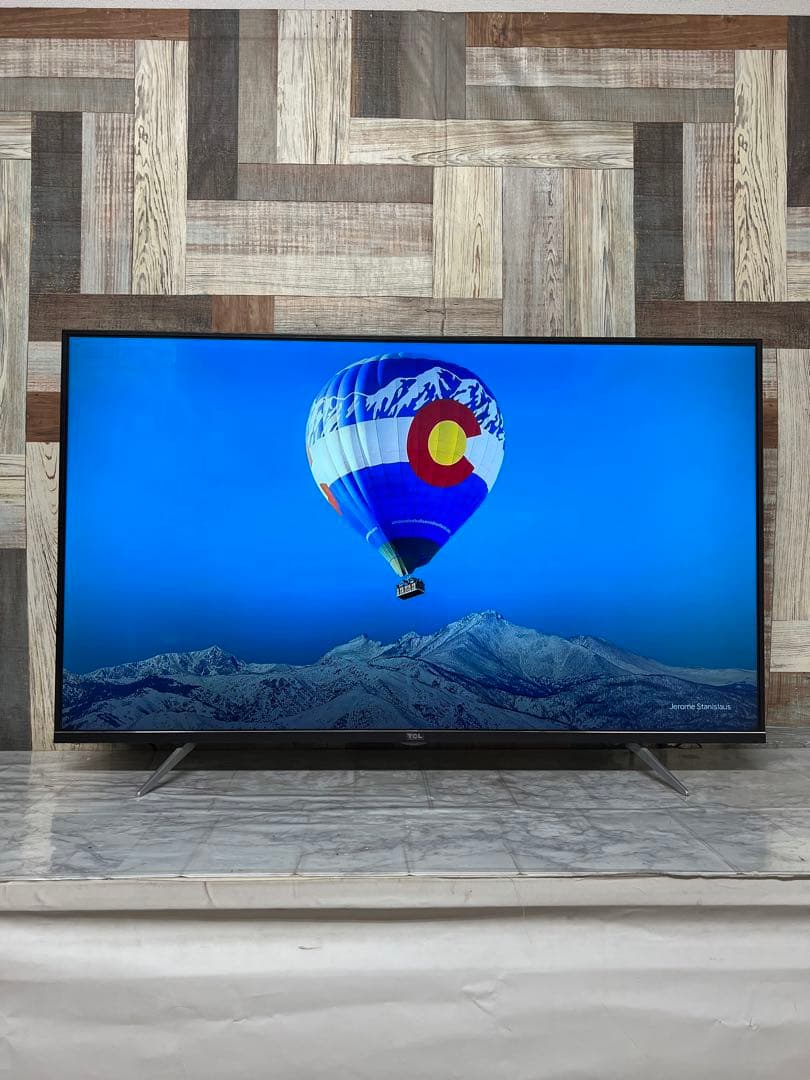即日受渡❣️全国送料込TCL 43型4K液晶テレビWチューナー新品リモコン付