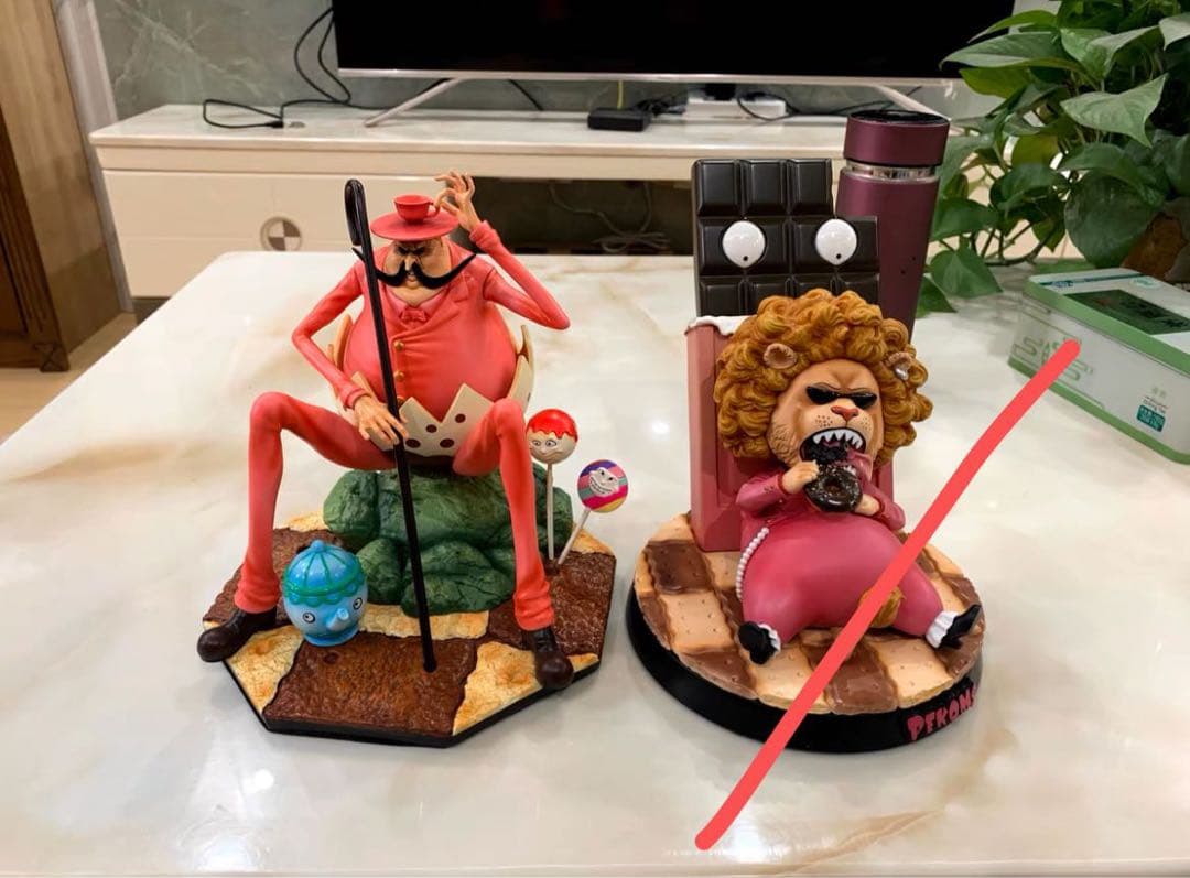 ONE PIECE ワンピース タマゴ男爵 ガレージキット ガレキ スタチュー②