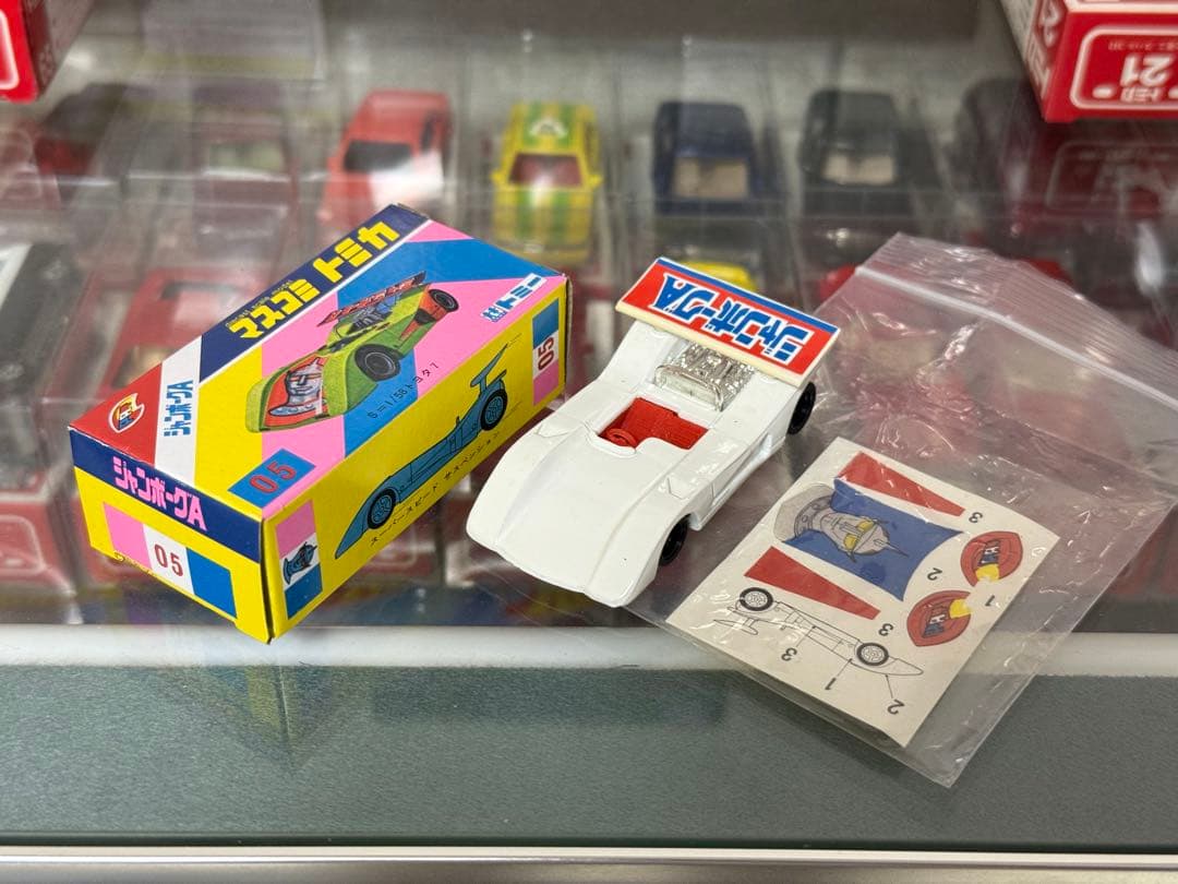 トミカ マスコミトミカ ジャンボーグA トヨタ7 シール未使用 日本製