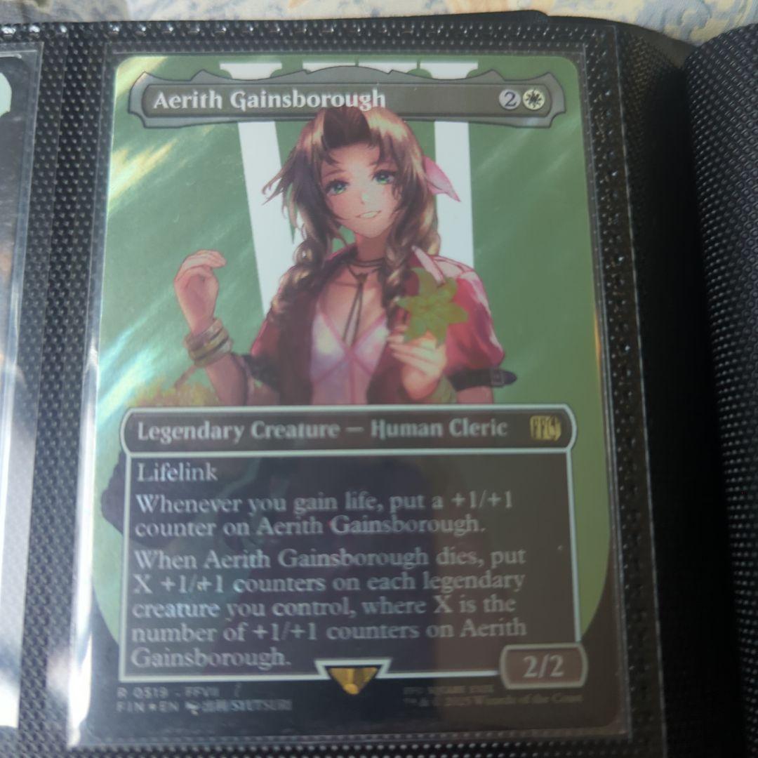 エアリス・ゲインズブール英語１枚ボーダーレス版サージfoil