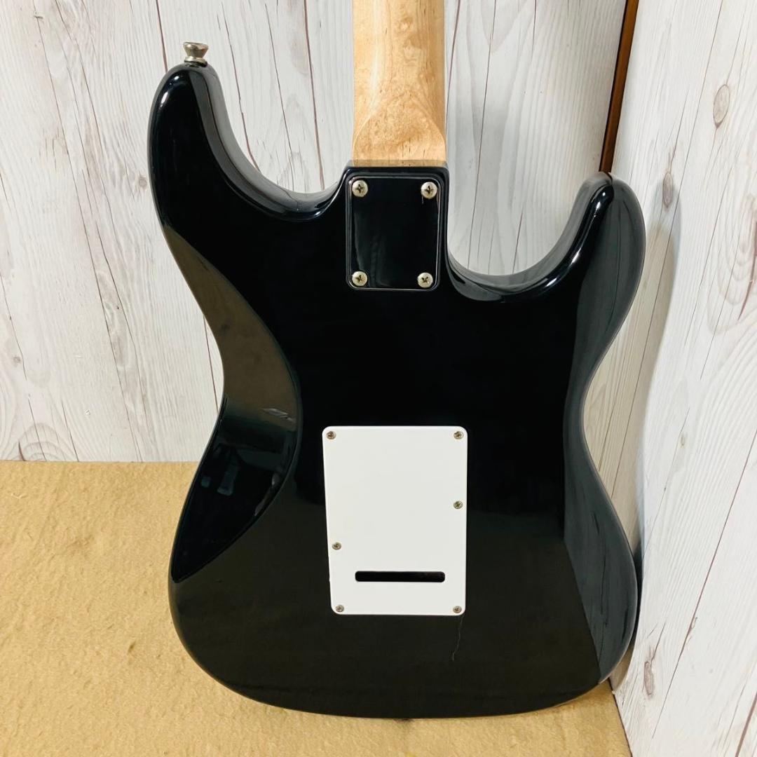 Legend エレキギター ストラトキャスター レフティ ブラック×ホワイト