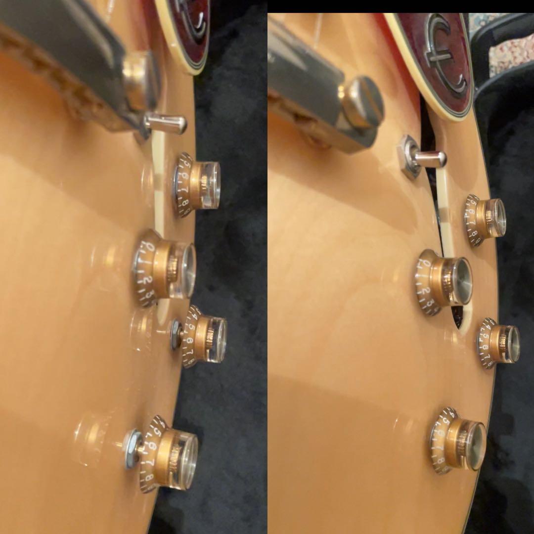 Epiphone SHERATON II Pro Natural 【改造あり】