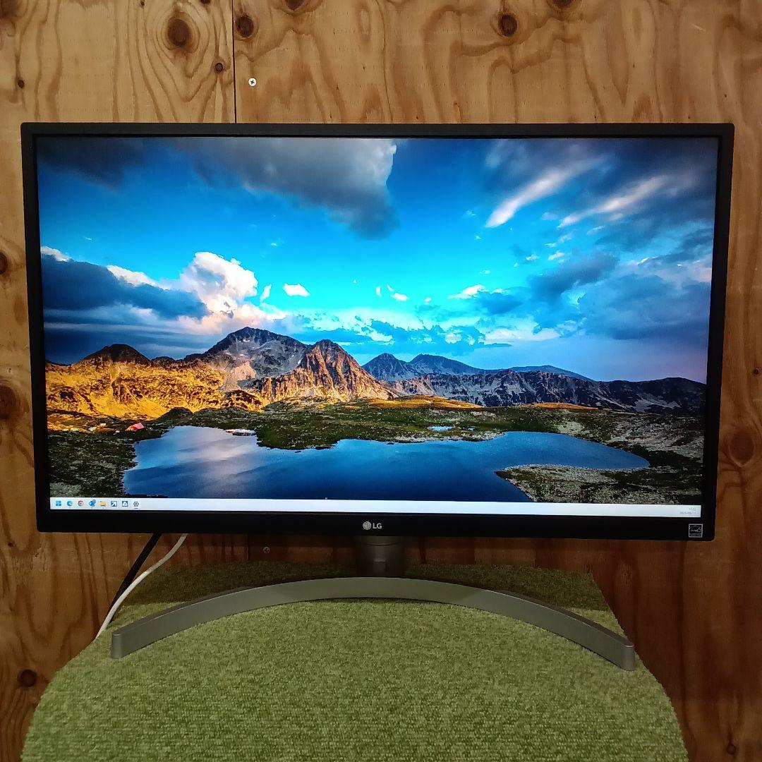 27インチ4K液晶モニター LG 27UL550-W HDR10 ⑱