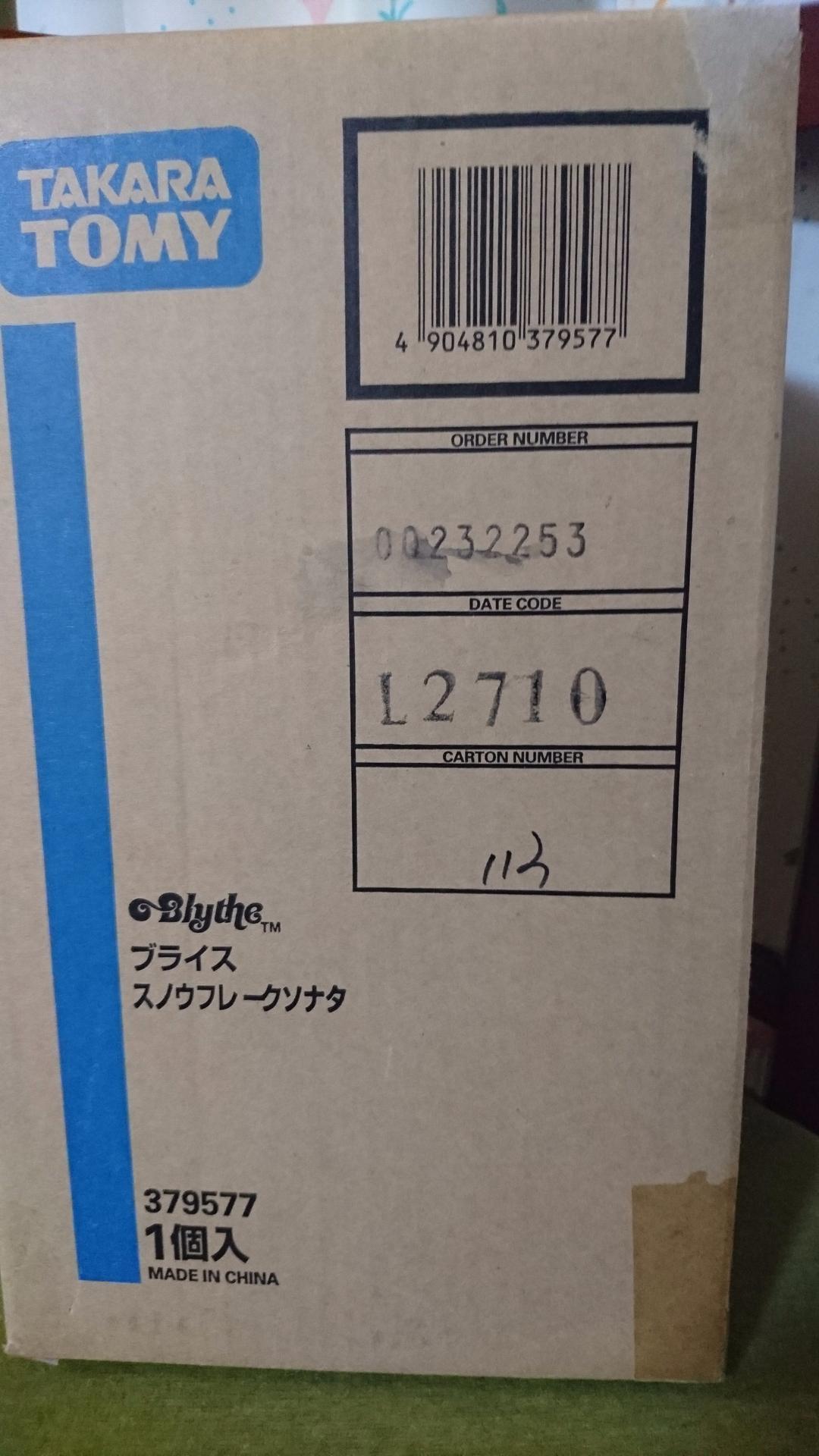 CWC限定ネオブライス『スノウフレークソナタ』