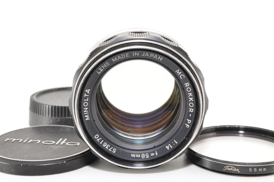 ミノルタ MINOLTA ROKKOR-PF 58mm f1.4 ♯2748