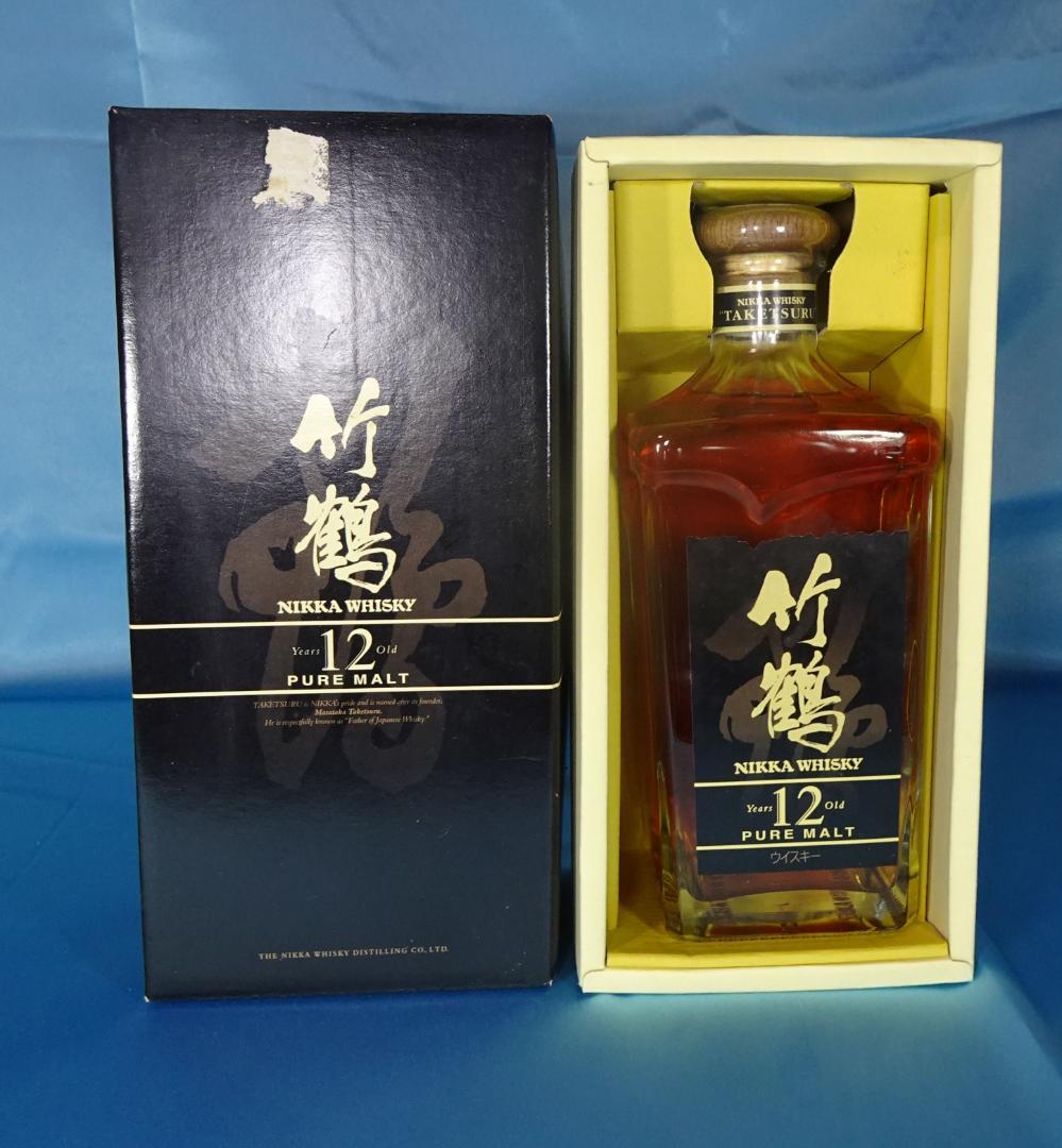 ☆*☆様 ニッカウヰスキー竹鶴 12年 ピュアモルトウイスキー 700ml　箱付