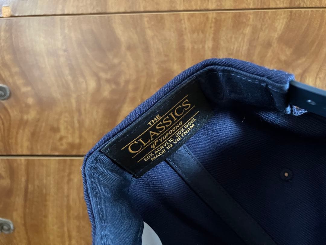 ミュージシャン The BONEZ N-Logo Flat Visor Cap Navy