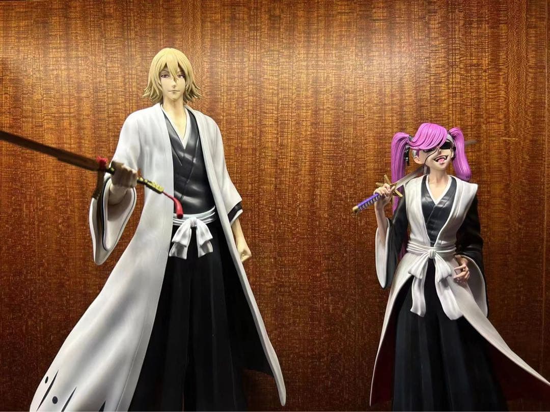 BLEACH 黒衣少年図 齋藤不老不死 ガレージキット スタチュー①