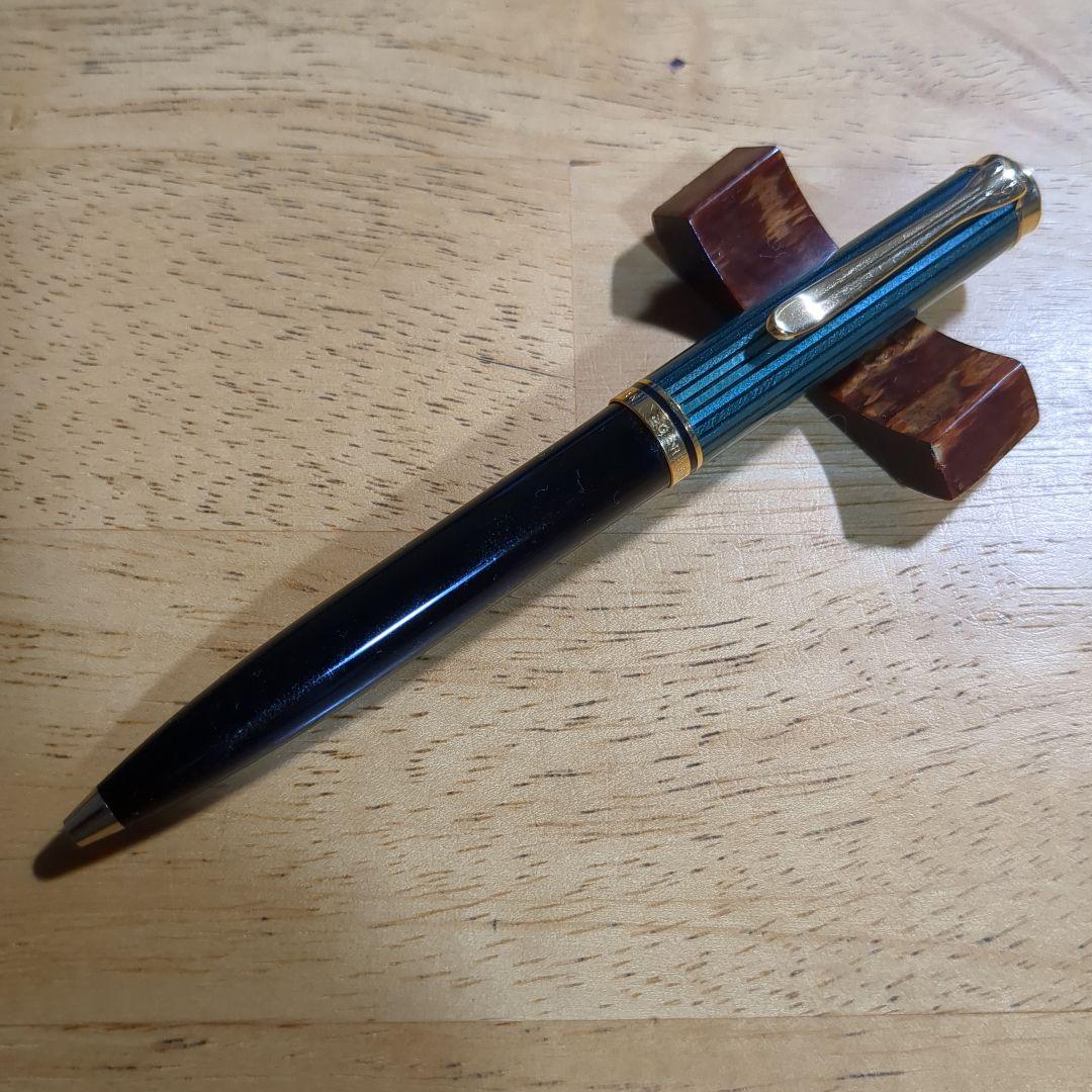 ペリカン　スーベレーン　k600 ボールペン　緑縞