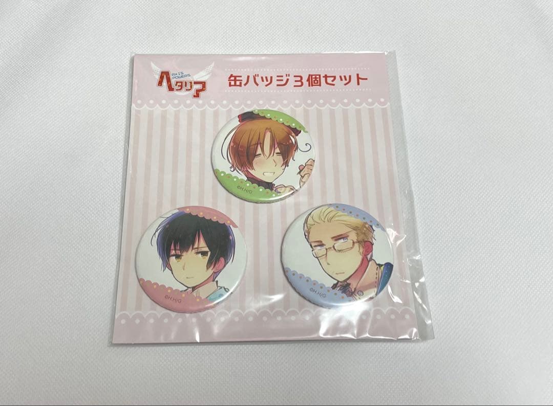 【最終値下げ】ヘタリア 原作イラスト 缶バッジ