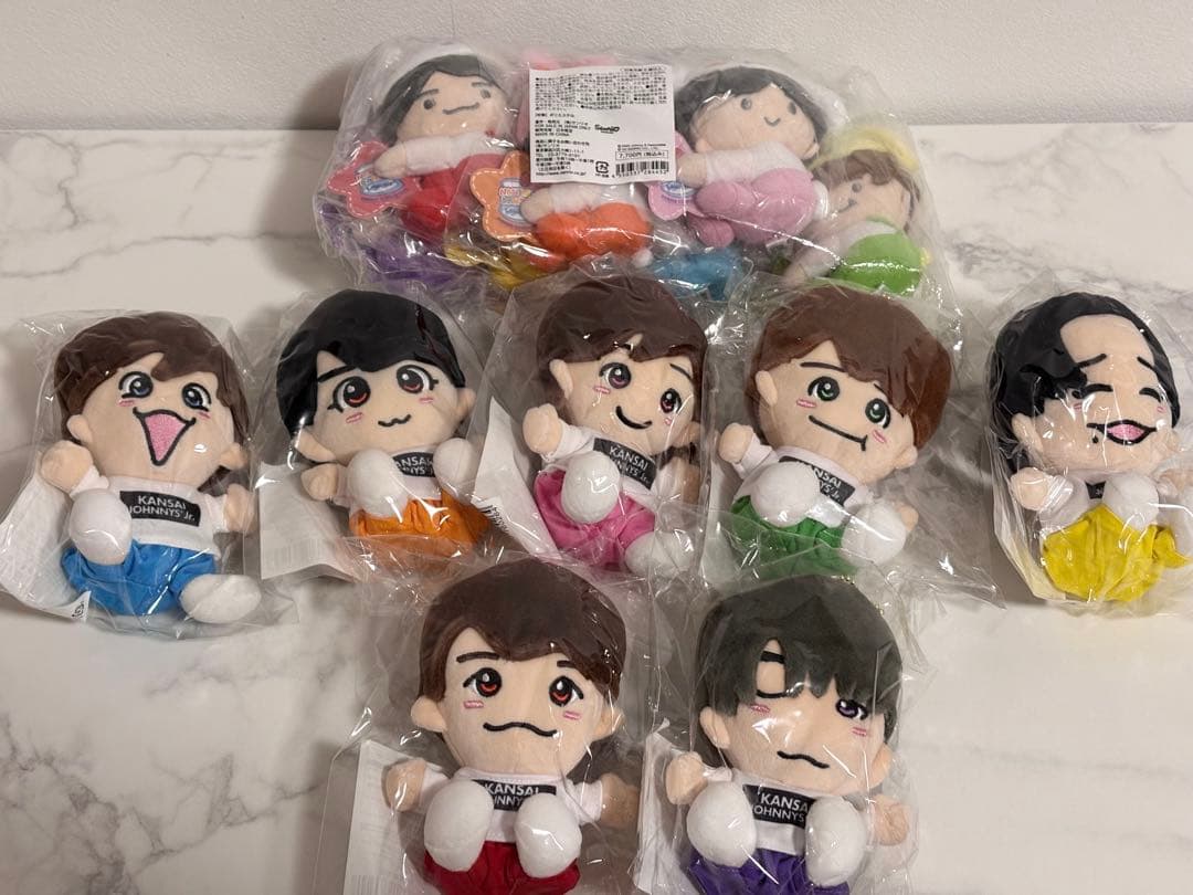 なにわ男子 ちびぬい 第1弾 クリップマスコット サンリオ ローソン