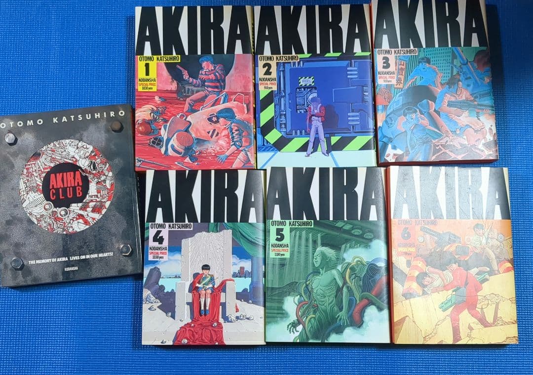 い*み様 大友克洋 AKIRA 1-6巻全巻　アキラクラブ（初版）セット