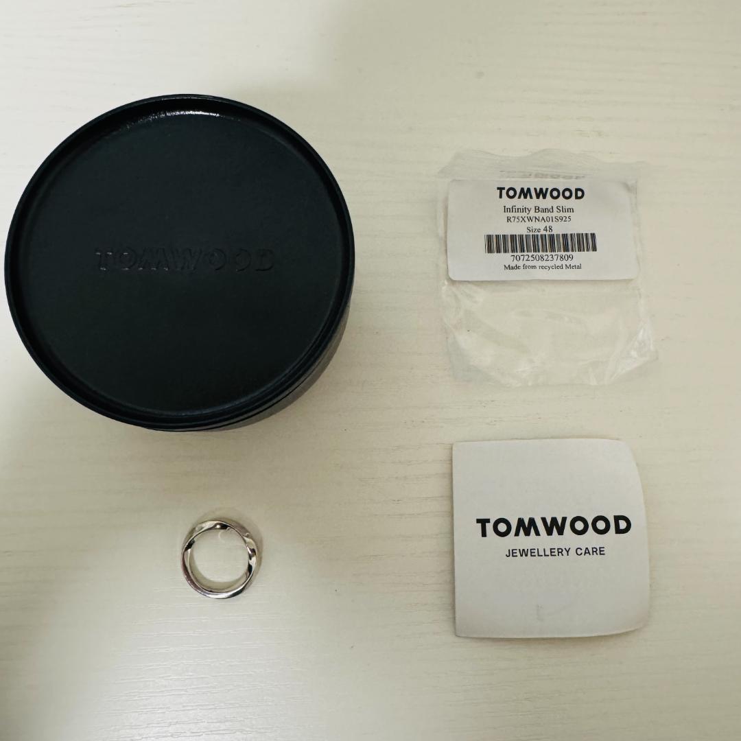 【箱付】TOMWOOD トムウッド　Infinity Band Slim　8号