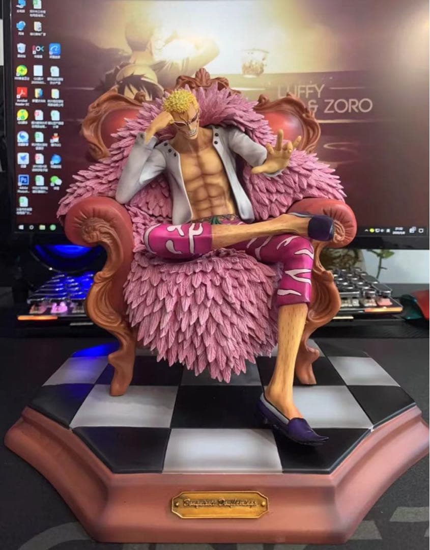 ワンピース ドフラミンゴ ガレージキット ガレキ スタチュー③⑤