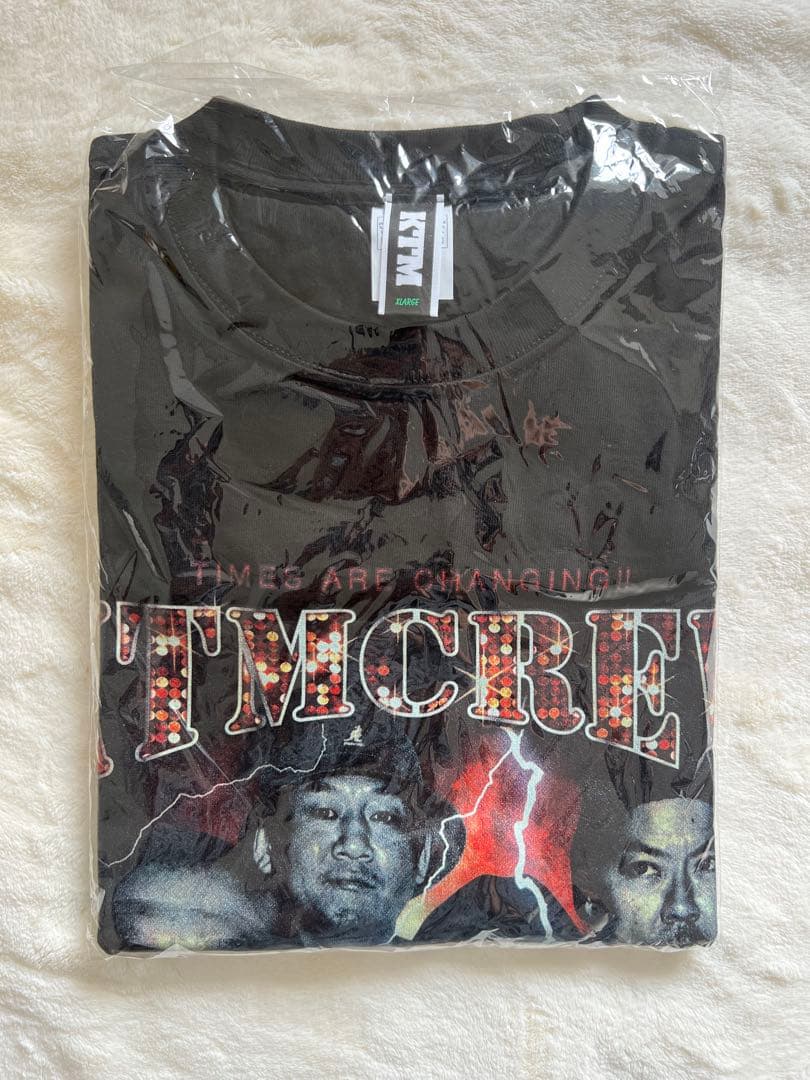 KTM CREW ケツメイシ　Tシャツ　XL ブラック　RAP TEE 非売品