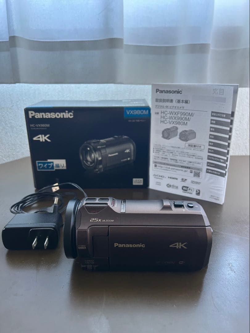 Panasonic HC-VX980M デジタル4kビデオカメラ【ジャンク】