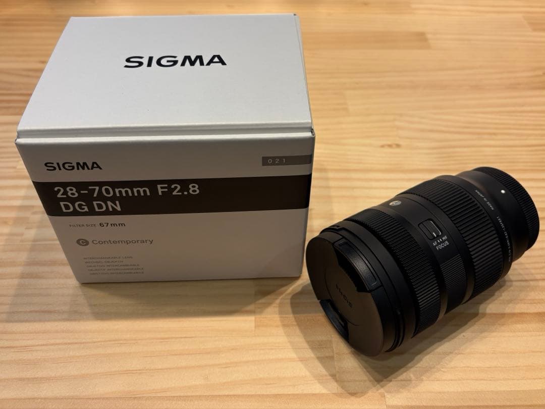 Eマウント SIGMA 28-70mm F2.8 DG DN ソニー