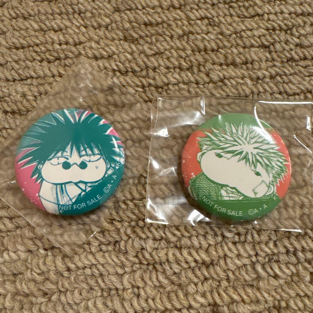 【GetBackers】美堂蛮 推しちゃれ 特典 缶バッジ ゲットバッカーズ