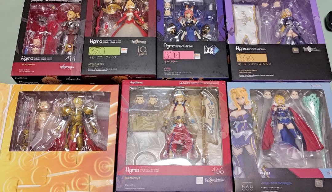 Fate figma 7体 まとめ売り