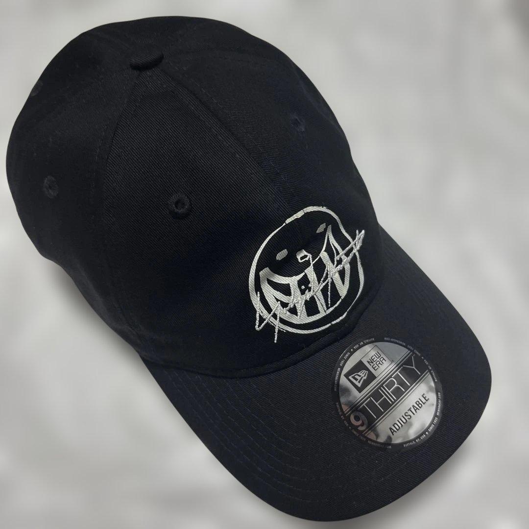 yohji yamamoto new era キャップ　smile logo