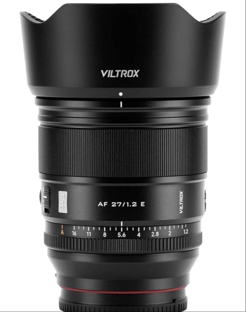 Viltrox AF 27mm F1.2 Pro 中望遠 単焦点レンズ ブラック