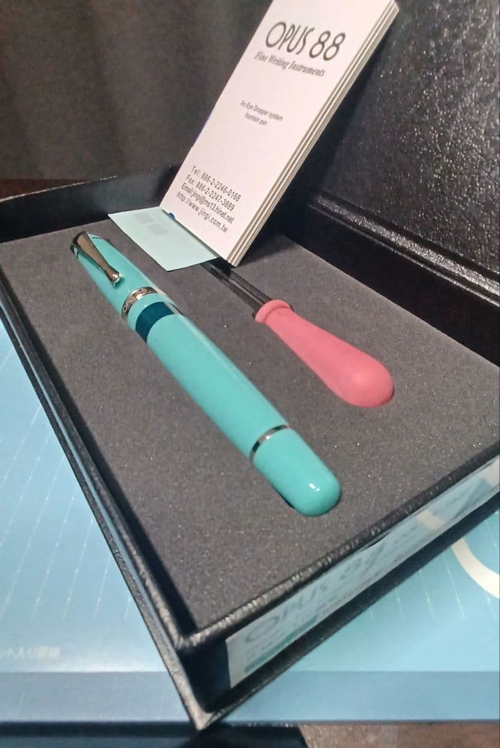 OPUS88 万年筆 ジャズ ライトブルー 完品