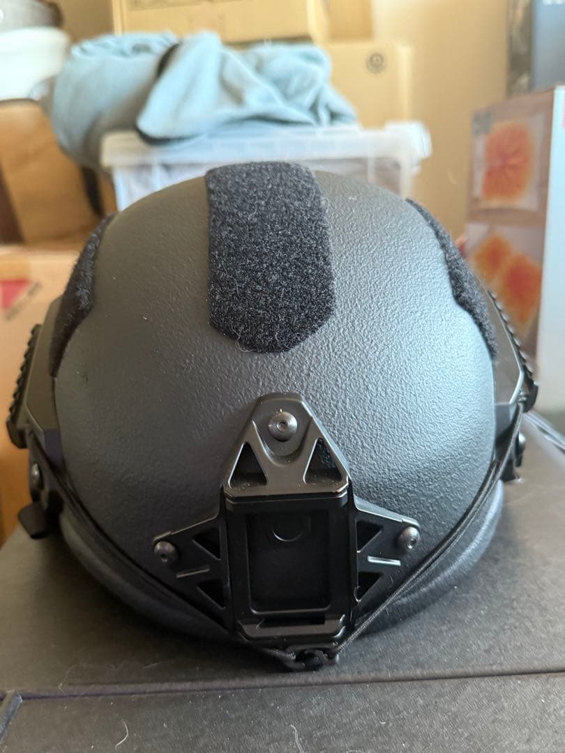 最終価格 NIJ IIIA EXFIL バリスティックヘルメット BK色　中古品
