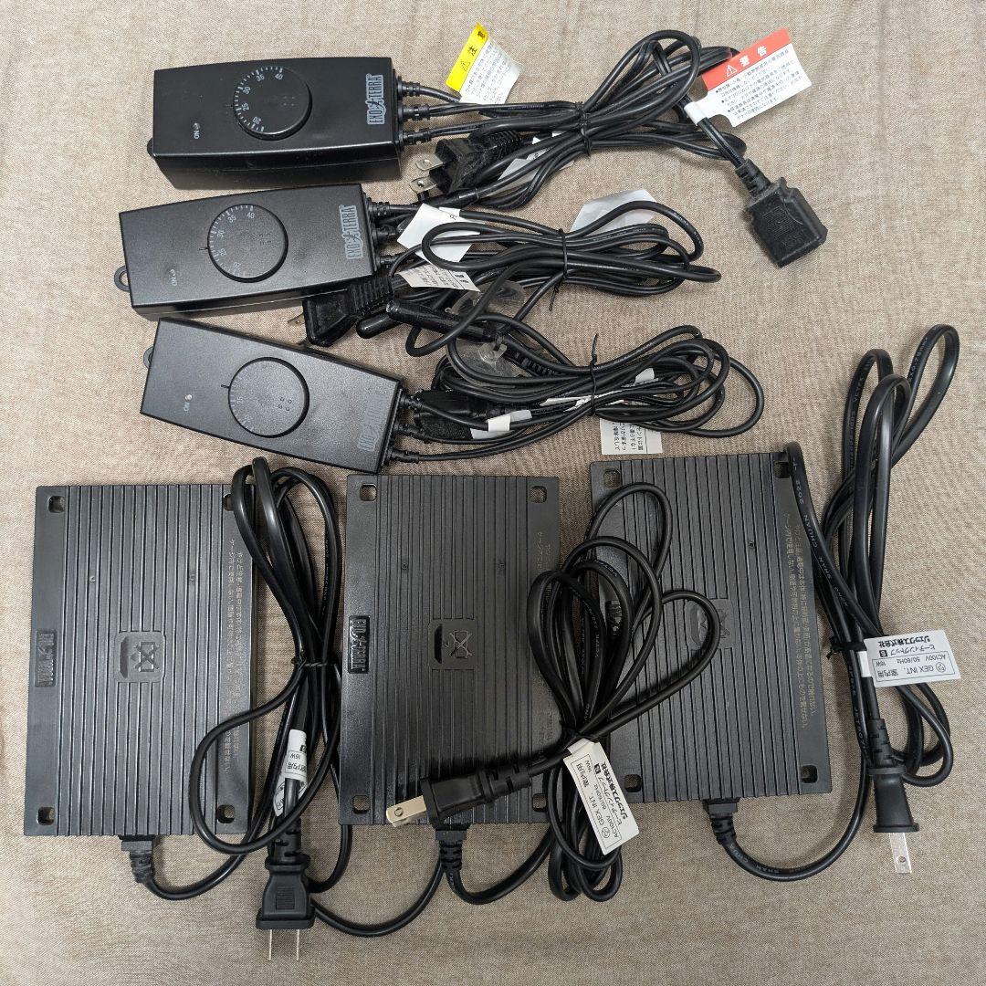 EXO TERRA ヒーティングトップS イージーグローサーモ×3セット中古