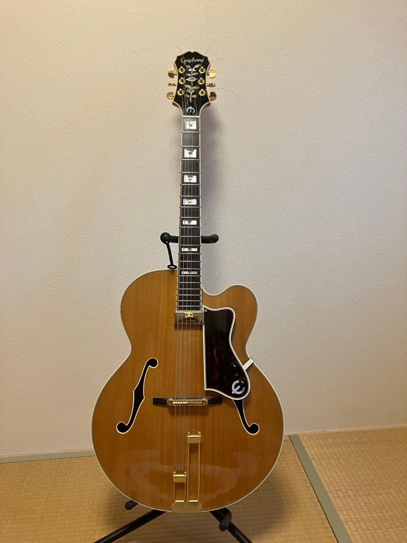 Epiphone Emperor W/PU ナチュラル　年式不明