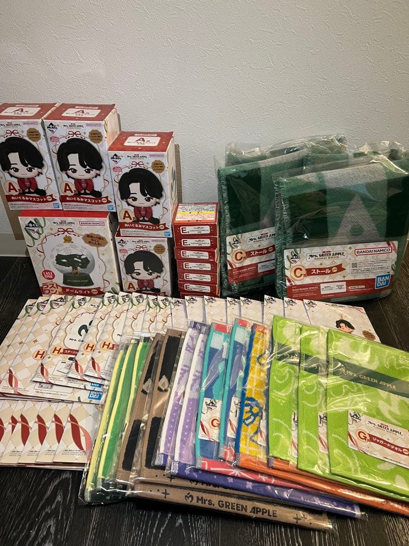 【最安値】Mrs. GREEN APPLE 一番くじ まとめ売り　53点セット‼️