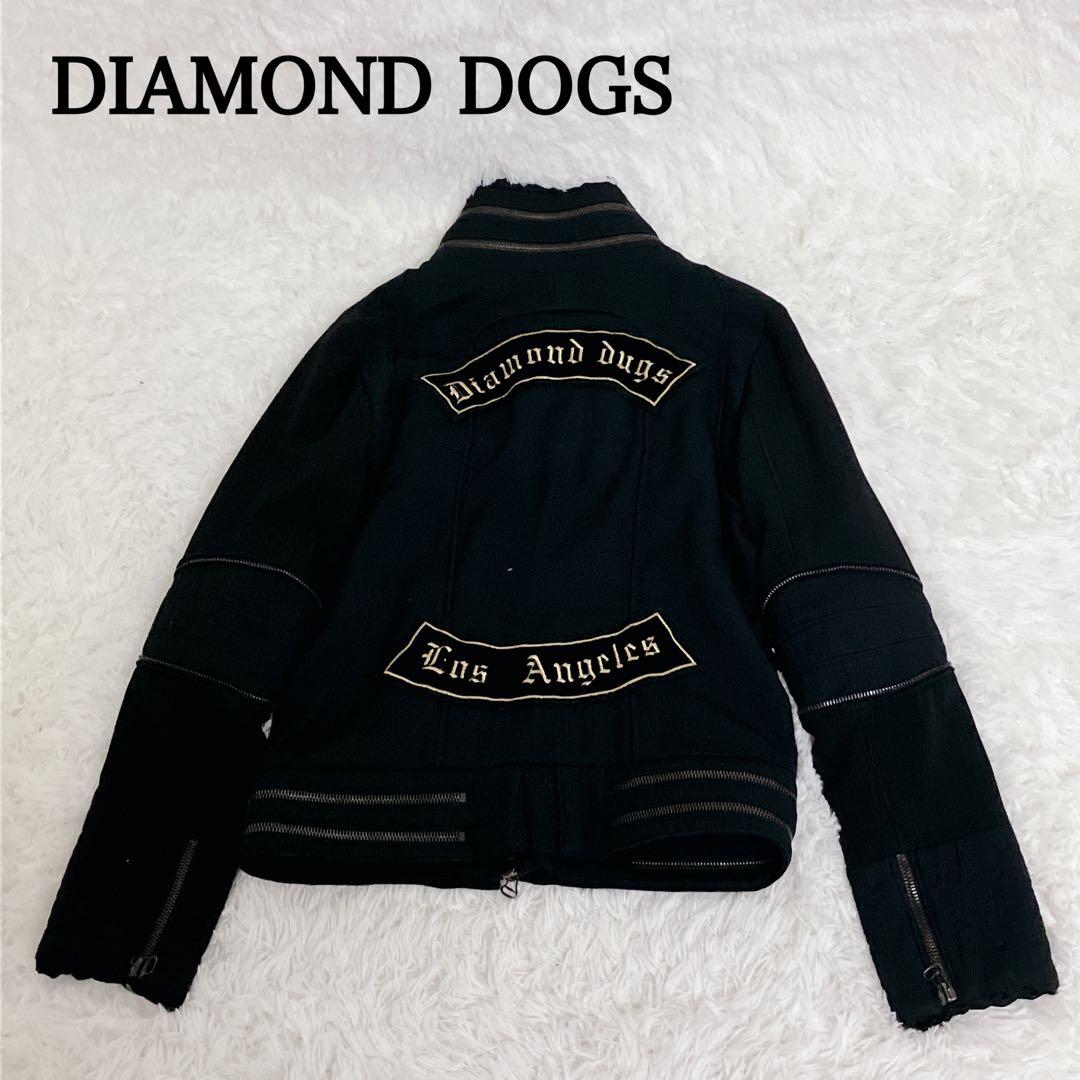ダイアモンドドッグス DIAMOND DOGS スカルジップ ROEN joy