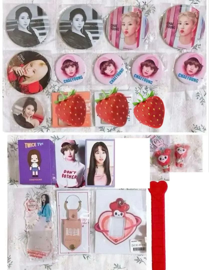 TWICE チェヨン 缶バッジ セット まとめ売り バッジ ハイタッチ