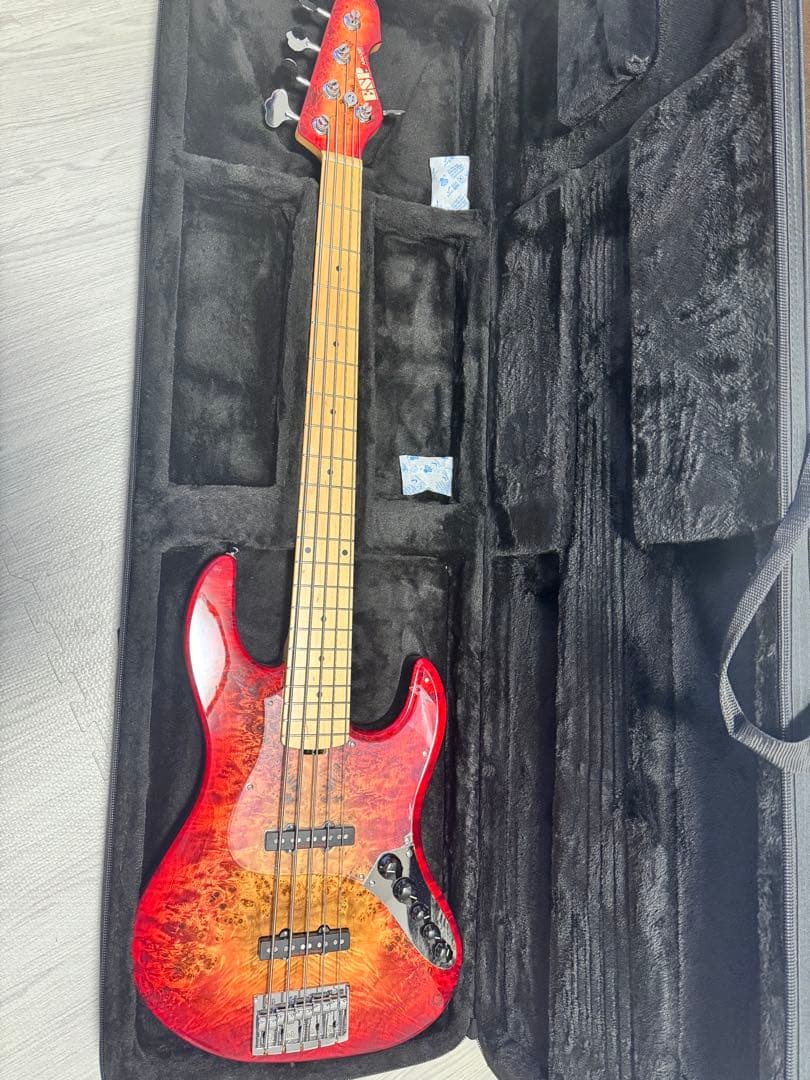 ベース ESP AMAZE CTM SL5 Poplar Burl 5st