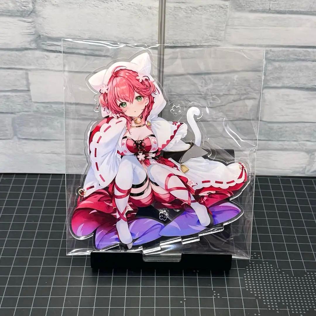 さくらみこ　ホロライブ　アクリルスタンド　どんぐりねこ　A