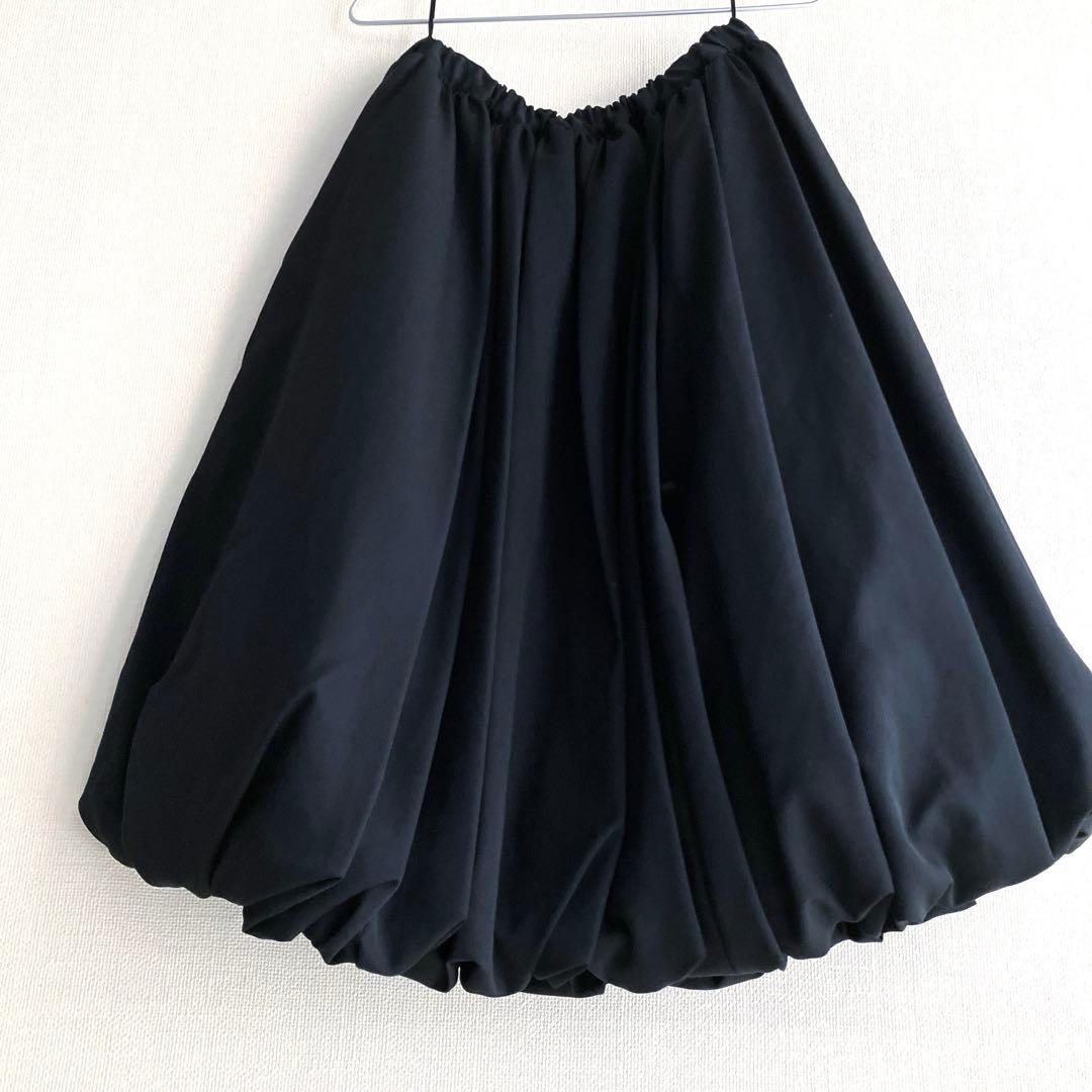 【極美品】ブラックコムデギャルソン　バルーンスカート　ブラック　XS