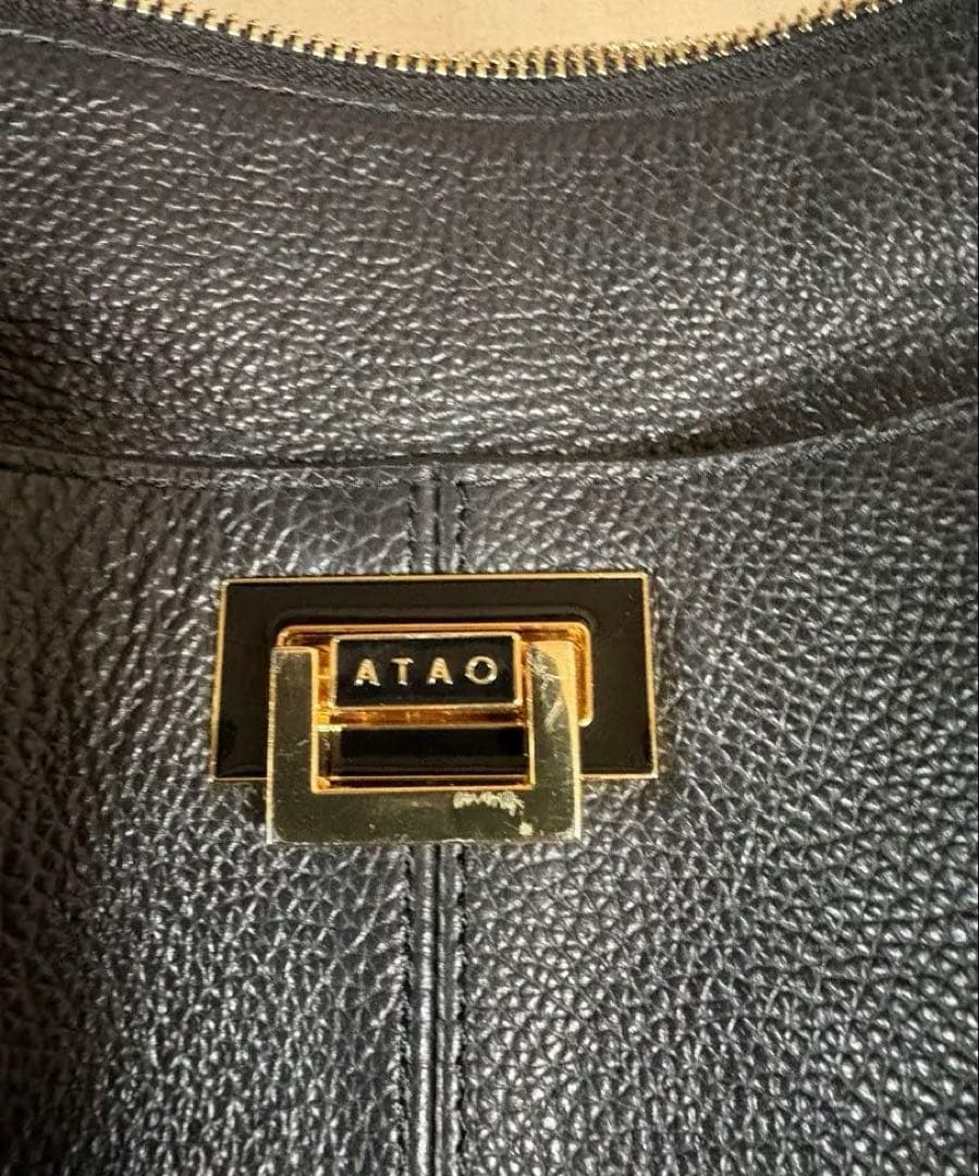 ATAO人気No1の2wayバッグ水にも汚れにも強い撥水レザー　ウィークエンド