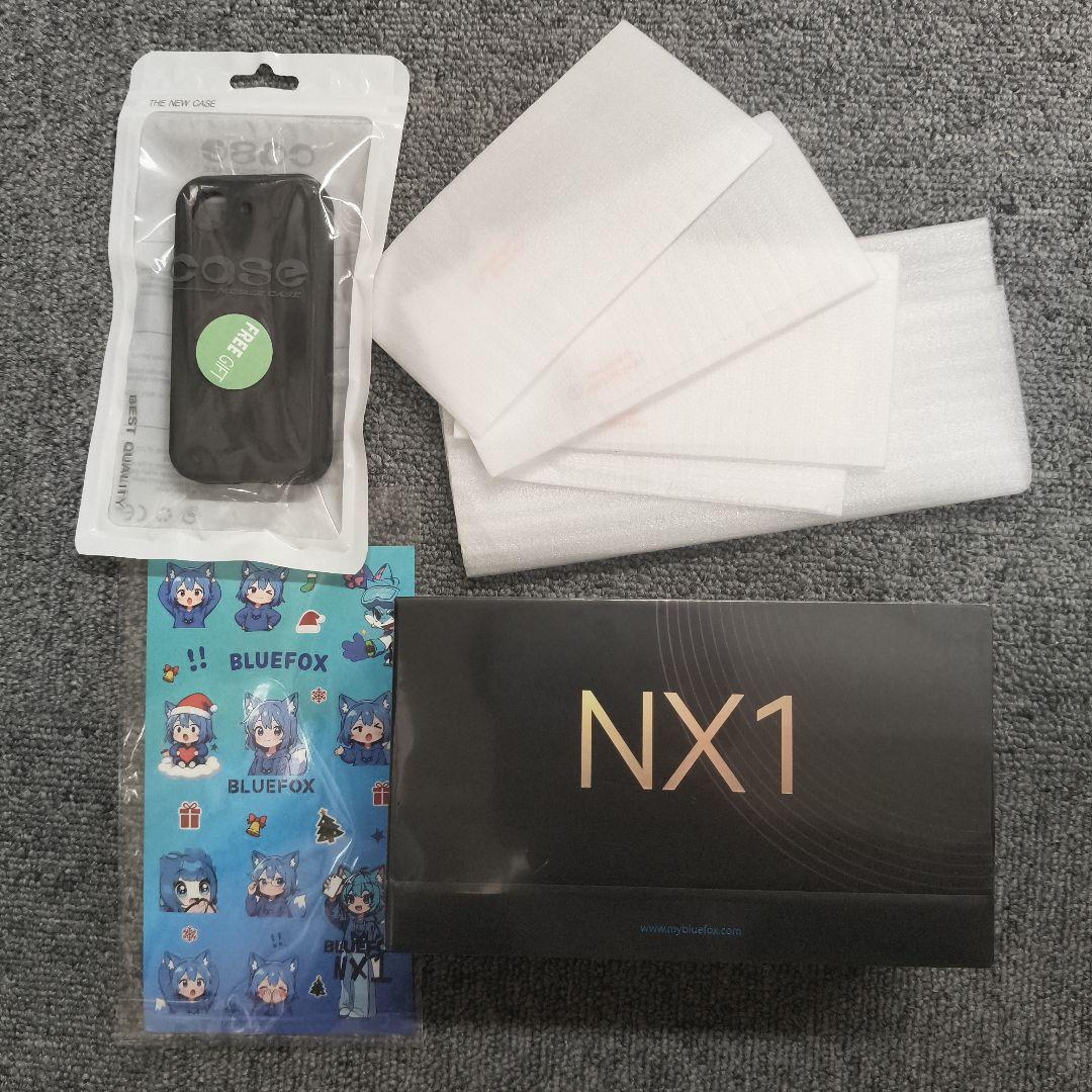 新品未開封BLUEFOX NX1 RAM 8GB ROM 128GB black