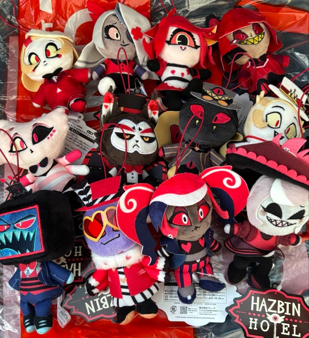 HAZBIN HOTEL ハズビンホテル　おすわりマスコット　セット