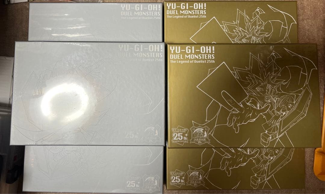 遊戯王OCG スーベニアボックスA（闇遊戯）3個／B（海馬瀬人) 3個