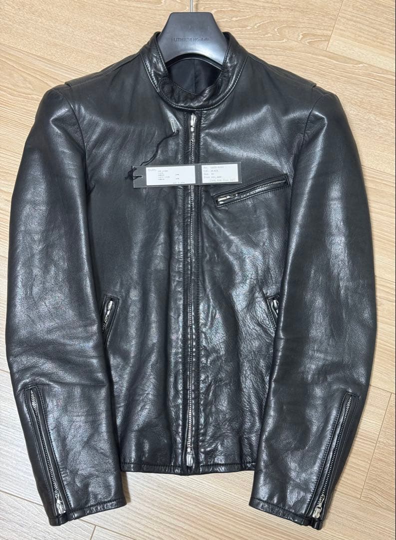 【美品】LITHIUM HOMME 42 リチウムオム シングルライダース