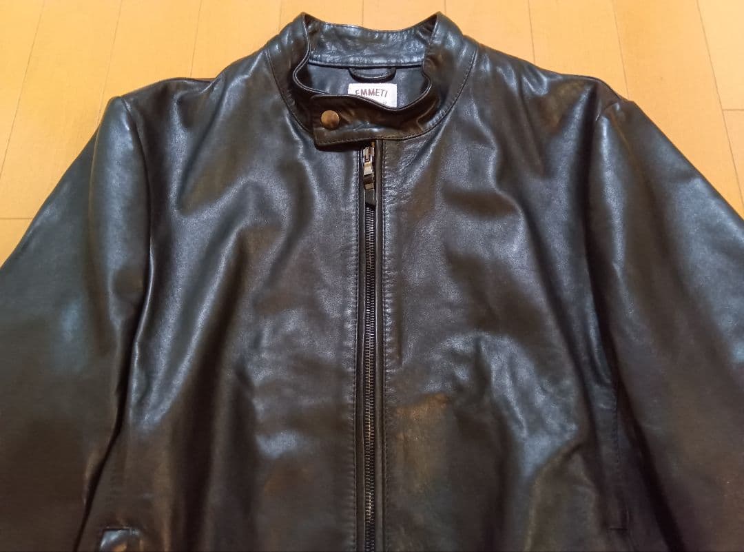 超美品EMMETIエンメティJURIユーリネロ黒ブラック44