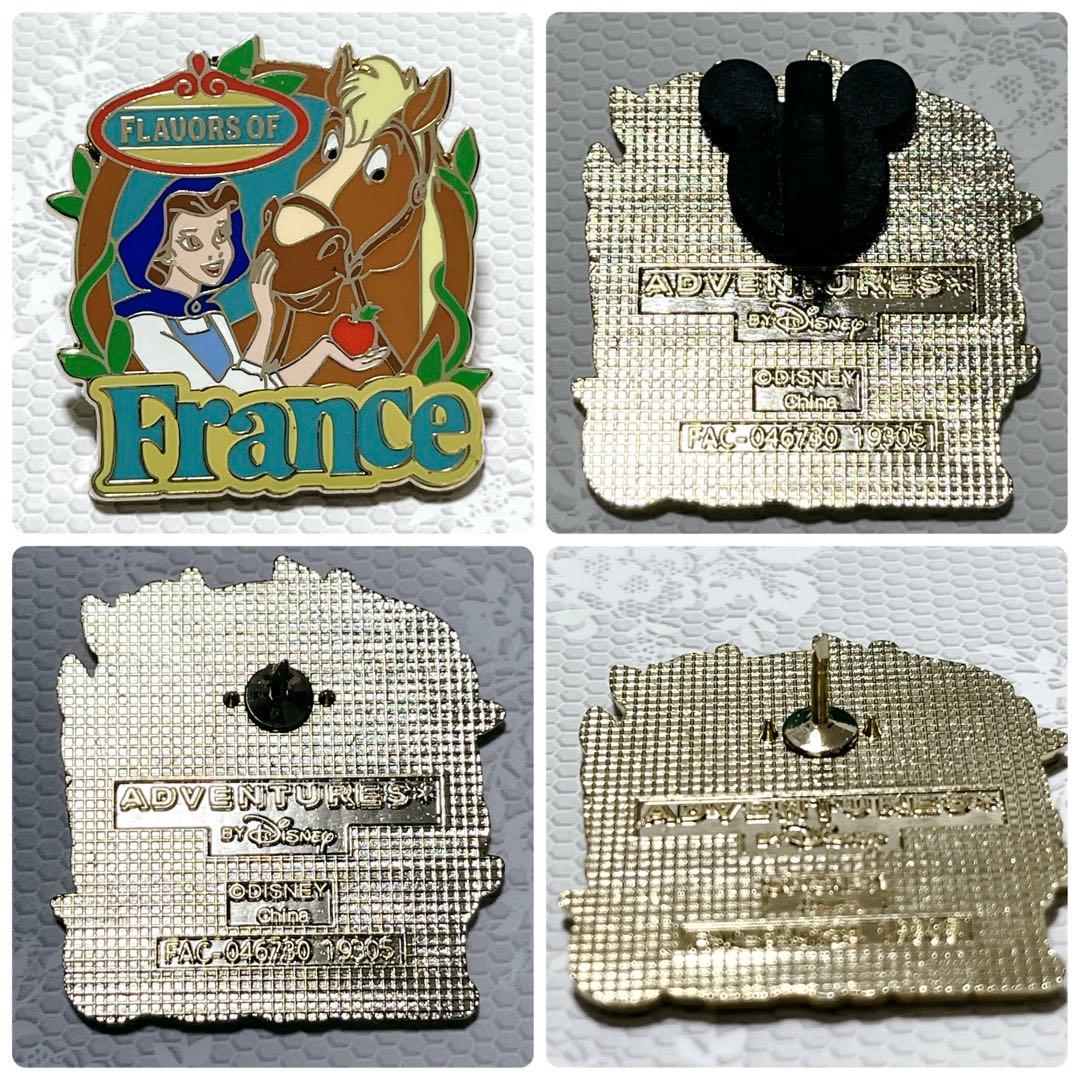 【激レア・希少】アドベンチャーバイディズニー ピンバッジ セーヌ川クルーズ８点