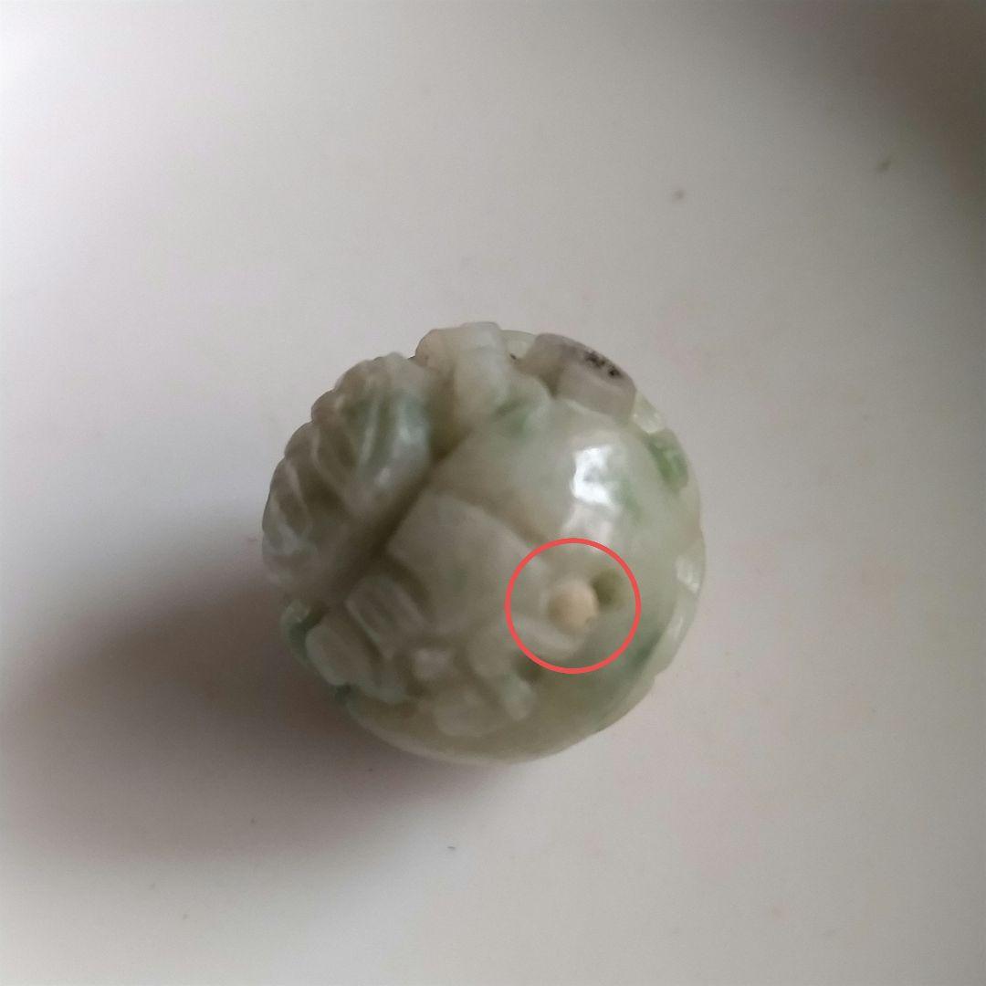 翡翠 彫刻玉 アンティーク