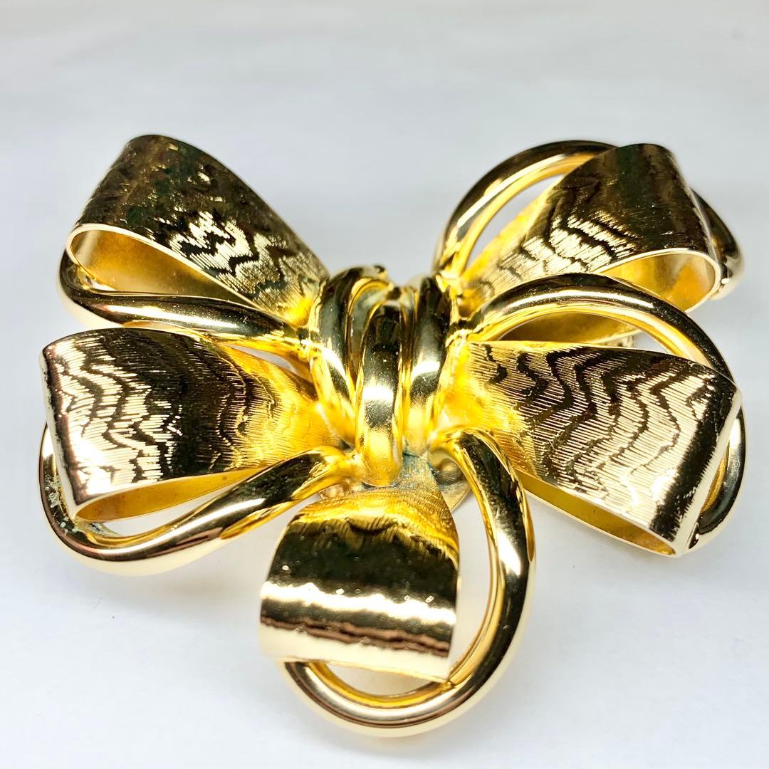 希少 Grosse DIPLOME D'HONNEUR ブローチ リボンフラワー