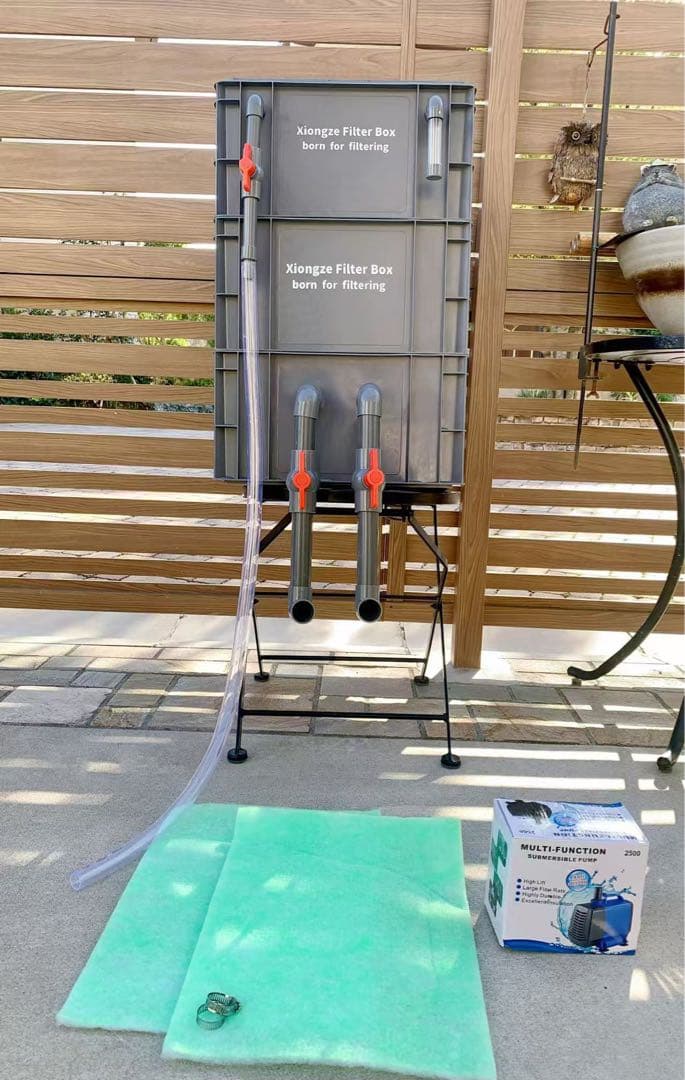 45w水中ポンプ付き 大型水槽用万能フィルター アクアリウム外部式飼育濾過器装置